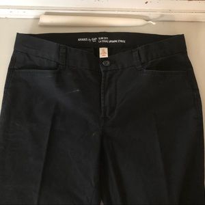 GAP black khaki pant